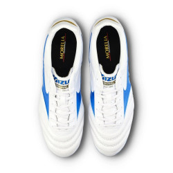 Kopačky Mizuno MORELIA II PRO FG White Laser Blue Gold