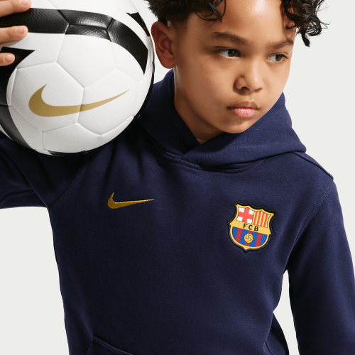 Dětská mikina s kapucí Nike FC Barcelona Club
