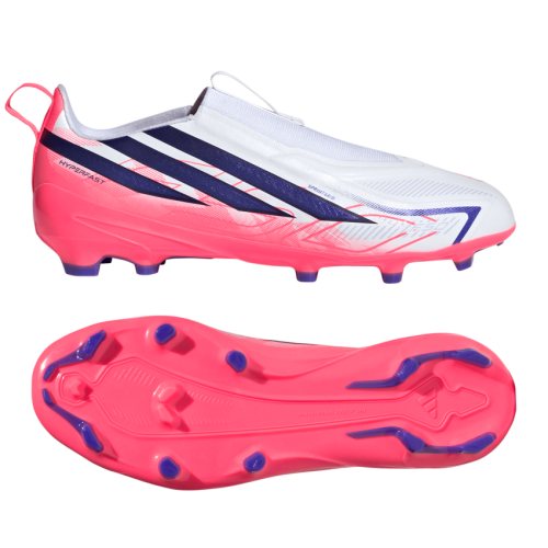 Dětské kopačky adidas F50 Hyperfast League Laceless FG