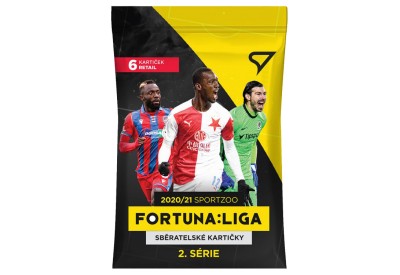 Retail balíček fotbalových kartiček SportZoo Fortuna Liga 2020/2021 Serie 2