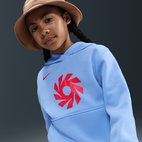Dětská mikina s kapucí Nike Erling Haaland Club Fleece