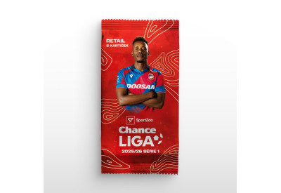 Retail balíček fotbalových kartiček SportZoo Chance Liga 2025/26 - 1.série