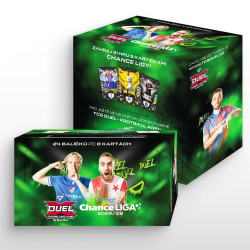Retail box fotbalových kartiček SportZoo Chance Liga 2025/26 Duel