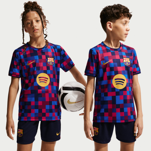 Dětský předzápasový dres Nike FC Barcelona