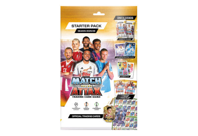 Starter Pack fotbalových kartiček Topps Match Attax 25/26