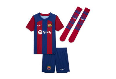 Dětský komplet Nike FC Barcelona domácí 2023/2024
