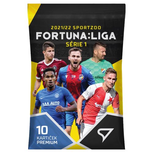 Premium balíček fotbalových kartiček SportZoo FORTUNA:LIGA 2021/22 Série 1