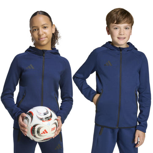 Dětská mikina s kapucí adidas Tiro Travel Sweat