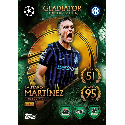 Velká krabička Topps Match Attax 25/26 Gladiators - Warriors