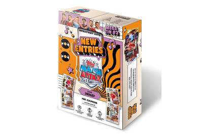 Velká krabička Topps Match Attax UCC 26/27 Mega Tin 2 (New Entries)