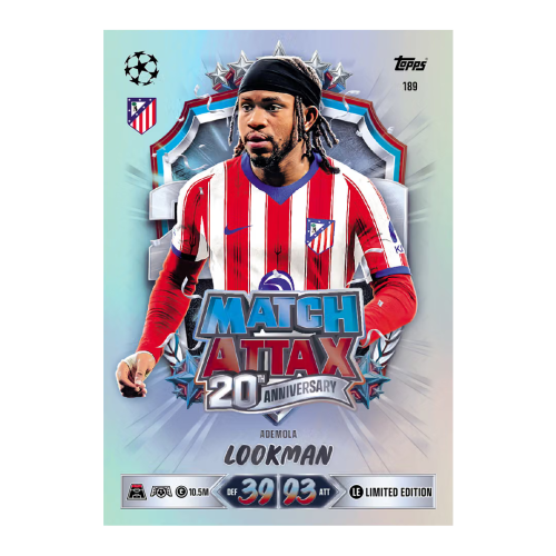 Mega Multipack fotbalových kartiček Topps Match Attax UCC 26/27