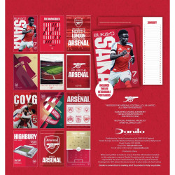 Stolní kalendář Arsenal FC 2026