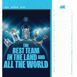 Stolní kalendář Manchester City FC 2026