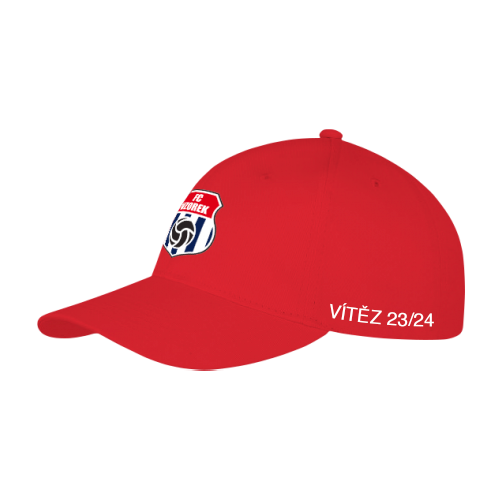 Kšiltovka vítěz s logem klubu