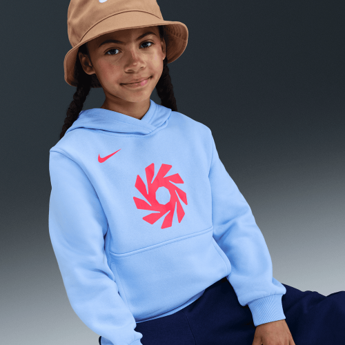 Dětská mikina s kapucí Nike Erling Haaland Club Fleece