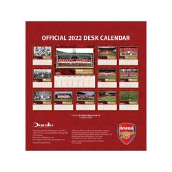 Stolní kalendář Arsenal FC 2022