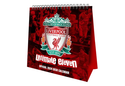 Stolní kalendář Liverpool FC 2024