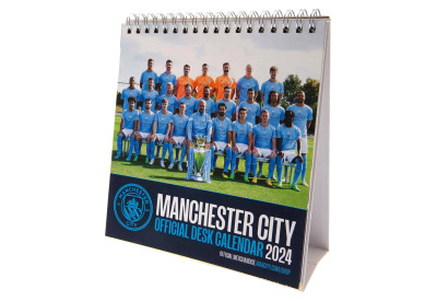 Stolní kalendář Manchester City FC 2024