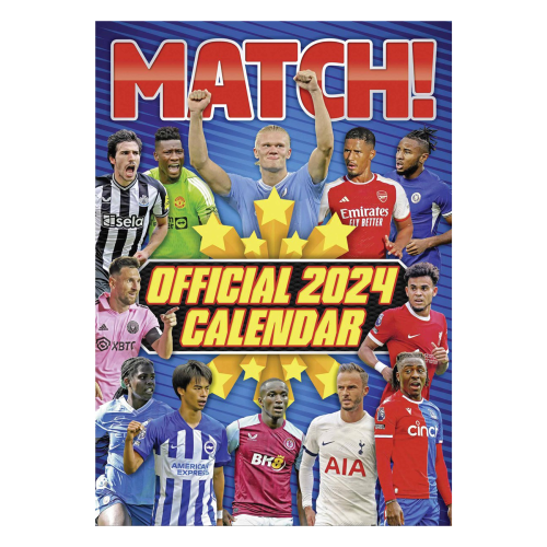 Nástěnný kalendář Match! Magazine 2024