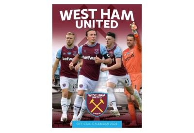 Nástěnný kalendář West Ham United FC 2021