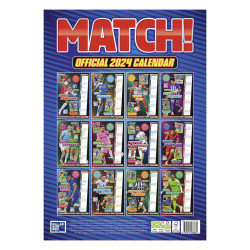 Nástěnný kalendář Match! Magazine 2024