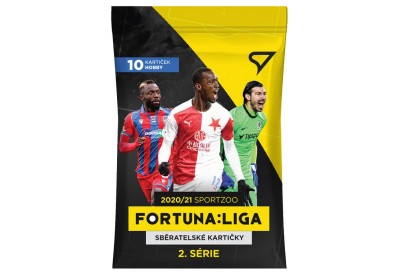 Hobby balíček fotbalových kartiček SportZoo Fortuna Liga 2020/2021 Serie 2