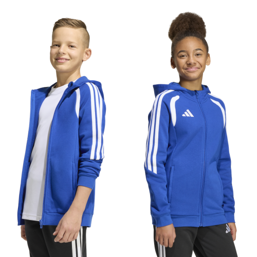 Dětská mikina s kapucí adidas Tiro 26 League Full Zip
