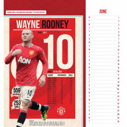 Stolní kalendář Manchester United FC 2026