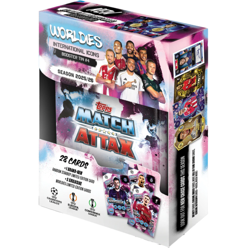 Malá krabička Topps Match Attax 25/26 International Icons