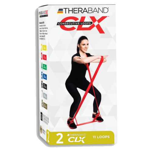 Odporová guma Thera-Band CLX - žlutá, slabá