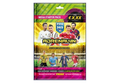 Mega Starter Pack fotbalových kartiček Panini Adrenalyn XL Fifa 365 - 2021