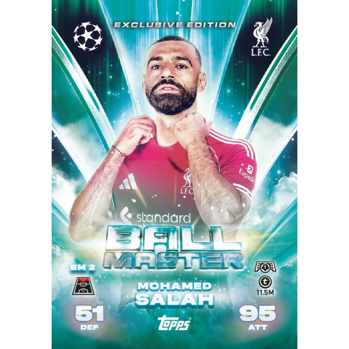 Multipack fotbalových kartiček Topps Match Attax 25/26