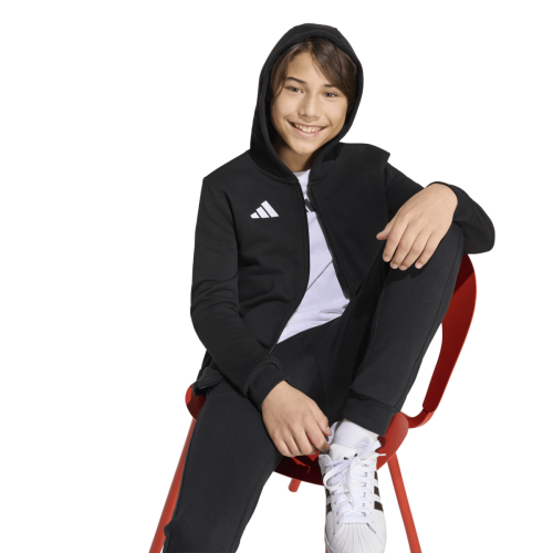 Dětská mikina s kapucí adidas Entrada 26 Full Zip