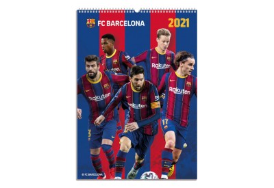 Nástěnný kalendář FC Barcelona 2021