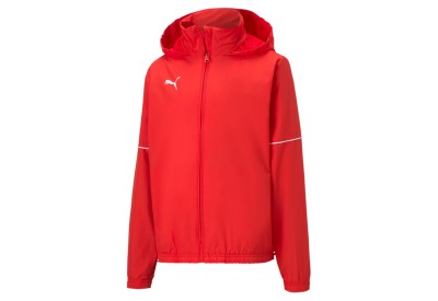 Dětská šusťáková bunda Puma teamGOAL Rain Jacket Core