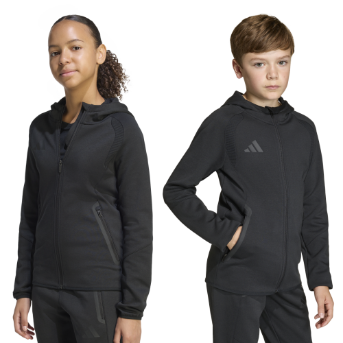 Dětská mikina s kapucí adidas Tiro Travel Sweat