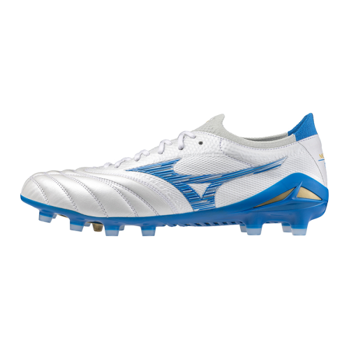 Kopačky Mizuno MORELIA NEO IV JAPAN FG White Laser Blue