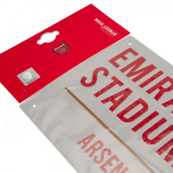 Cedule Arsenal FC Colour Crest Street Sign