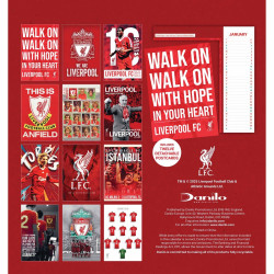 Stolní kalendář Liverpool FC 2026