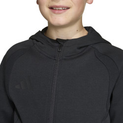 Dětská mikina s kapucí adidas Tiro Travel Sweat