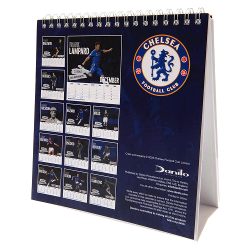 Stolní kalendář Chelsea FC 2024