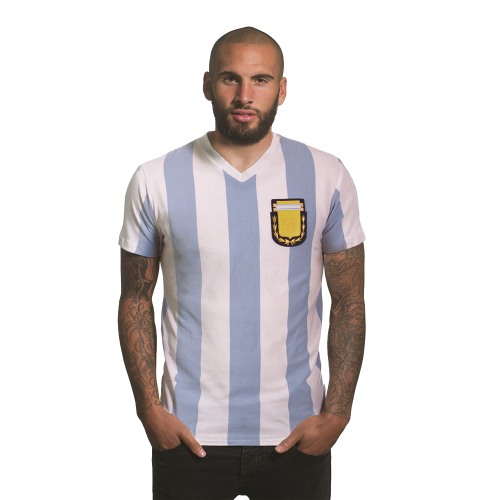 Retro triko COPA Argentina 1982 V-Neck