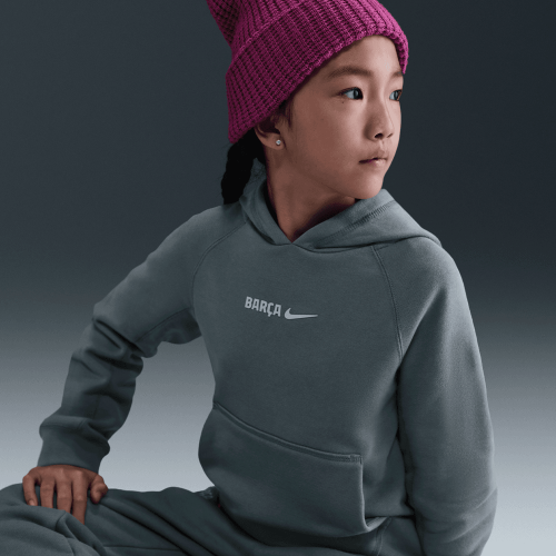 Dětská mikina s kapucí Nike FC Barcelona Air