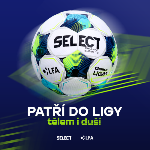 Fotbalový míč Select Brillant Super TB Chance Liga 2025/26