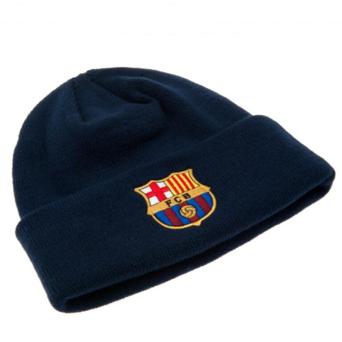 Zimní čepice FC Barcelona