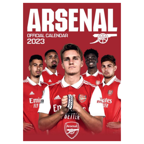 Nástěnný kalendář Arsenal FC 2023