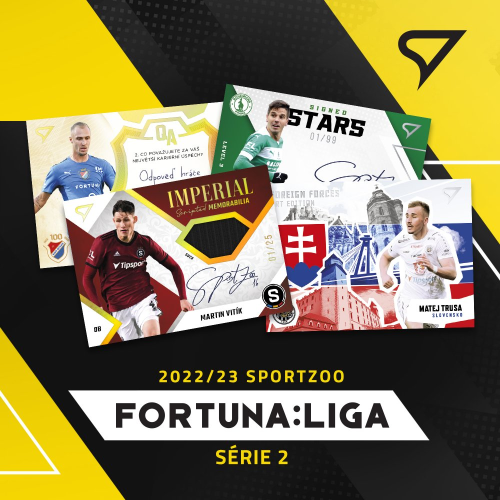 Premium box fotbalových kartiček SportZoo FORTUNA:LIGA 2022/23 Série 2