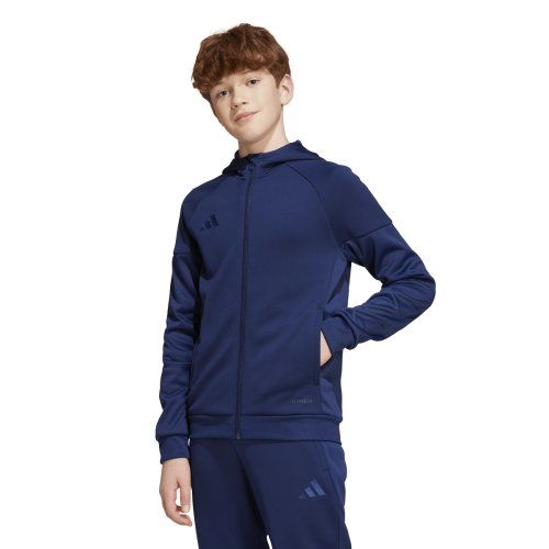 Dětská mikina s kapucí adidas Tiro 25 Travel Full-Zip