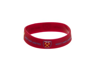 Silikonový náramek West Ham United FC