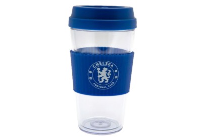 Cestovní hrnek Chelsea FC Clear Grip